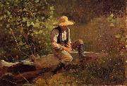 Winslow Homer The Whittling Boy china oil painting reproduction